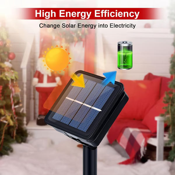 Solar Christmas Trees Lights