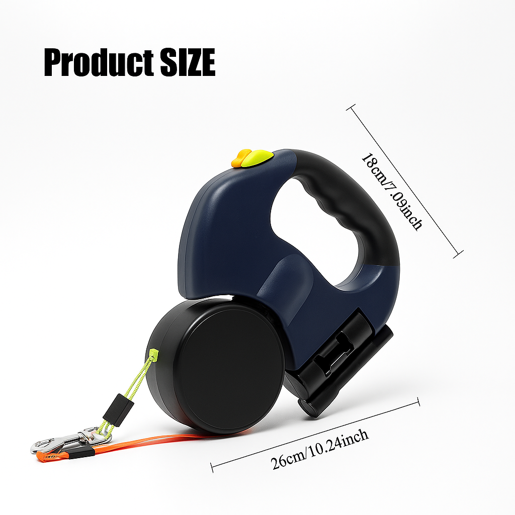Pawra Dual Dog Anti-Tangle Leash