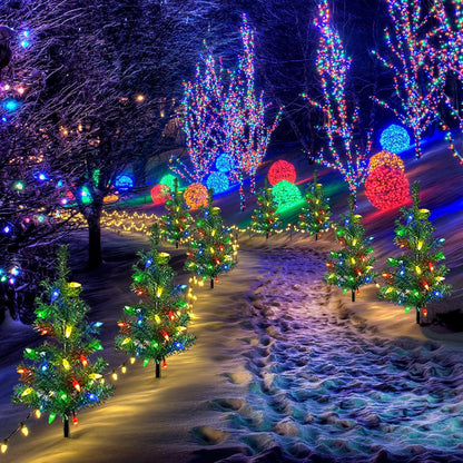 Solar Christmas Trees Lights